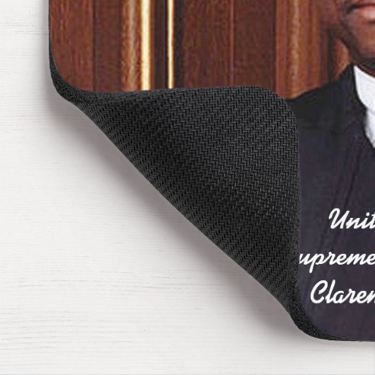 Richter des Obersten Gerichtshofs Clarence Thomas Mousepad (Ecke)