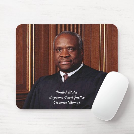 Richter des Obersten Gerichtshofs Clarence Thomas Mousepad (Mit Mouse)