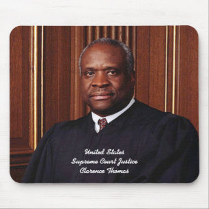 Richter des Obersten Gerichtshofs Clarence Thomas Mousepad