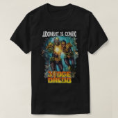 Richter dreistes Comic T-Shirt (Design vorne)