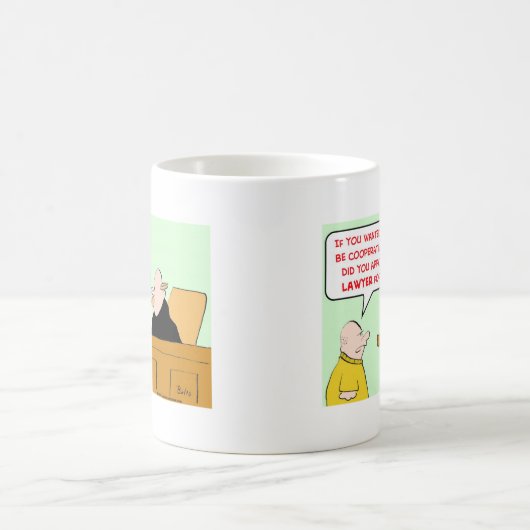 Richter ernennen Rechtsanwaltgenossenschaft Kaffeetasse (Mittel)