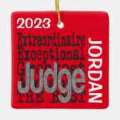 Richter Extraordinaire CUSTOM Keramikornament (Vorderseite)