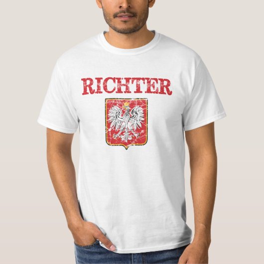 Richter Familienname T-Shirt (Vorderseite)