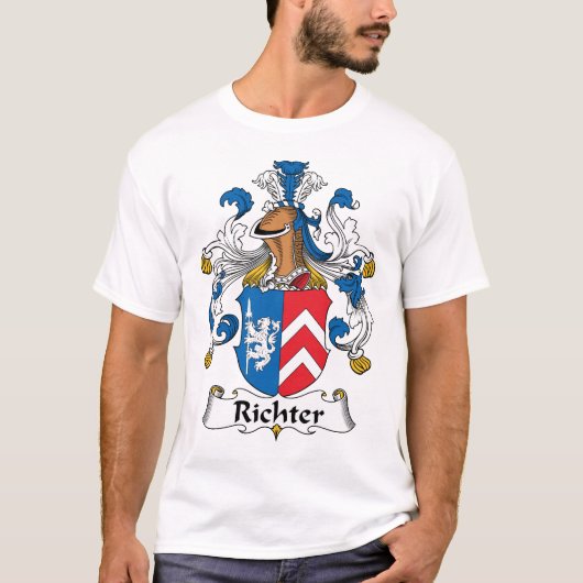 Richter Familienwappen T-Shirt (Vorderseite)