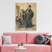 Richter, Frau und Kind Leinwanddruck (Insitu (Wohnzimmer))