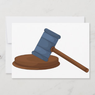 Richter Gavel Einladungen