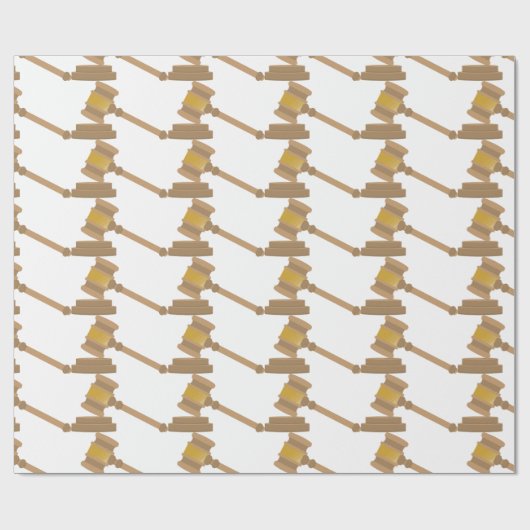 Richter Gavel Geschenkpapier (Flach)