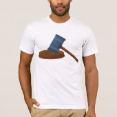 Richter Gavel Mens T - Shirt (Vorderseite)
