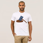 Richter Gavel Mens T - Shirt (Vorne ganz)