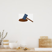 Richter Gavel Poster (Küche)