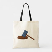 Richter Gavel Tote Bag Tragetasche (Rückseite)