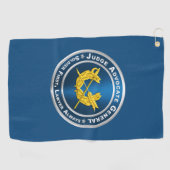 Richter Generalanwalt JAG Golfhandtuch (Horizontal)