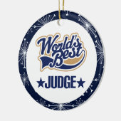 Richter-Geschenk-Verzierung Keramik Ornament (Links)