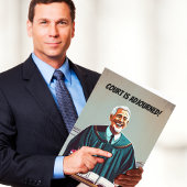 Richter oder Anwalt Geburtstag Karte