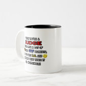 Richter ... OMG WTF LOL Zweifarbige Tasse (Vorderseite Links)