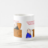 Richter plädieren kein Problem unschuldig Kaffeetasse (Mittel)