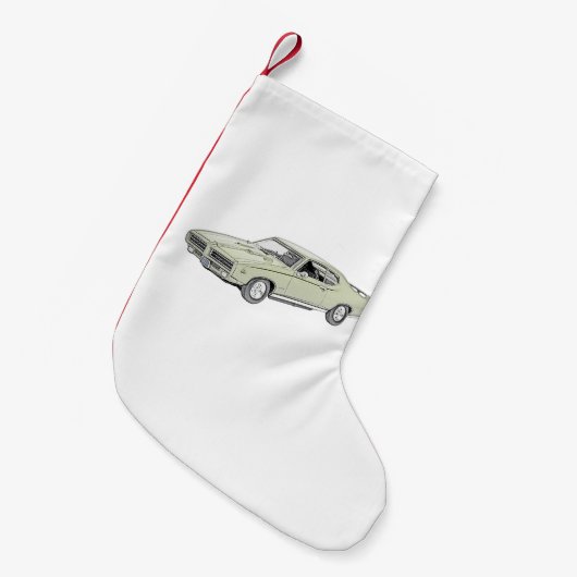 Richter Pontiacs GTO 1969 Kleiner Weihnachtsstrumpf (Vorderansicht (hängend))