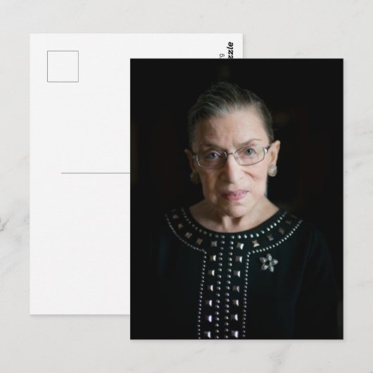 Richter Ruth Bader Ginsburg Postkarte (Vorne/Hinten)