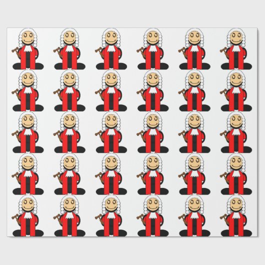 Richter (schlicht) geschenkpapier (Flach)