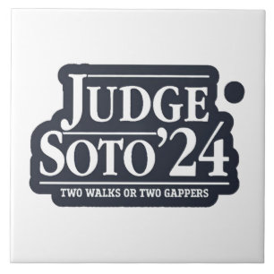 Richter Soto 24 - Funny Gifts for Baseball Fans Fliese