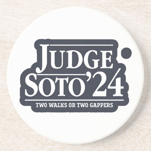 Richter Soto 24 - Funny Gifts for Baseball Fans Getränkeuntersetzer (Vorne)