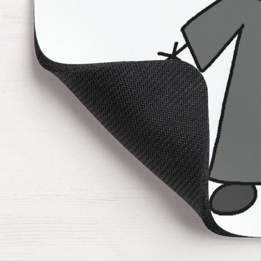 Richter-Strichmännchen Mousepad (Ecke)