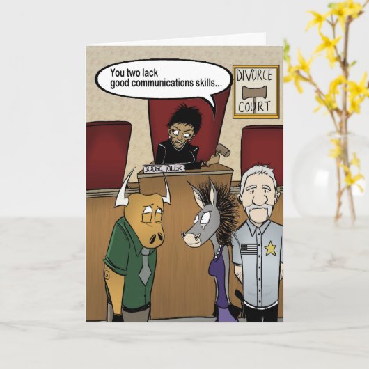 Richter Tolers Scheidungsgericht Karte (Gelbe Blume)