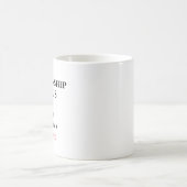 Richter über den Stand der Beziehungen Kaffeetasse (Mittel)