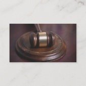 Richter-Visitenkarte Visitenkarte (Rückseite)