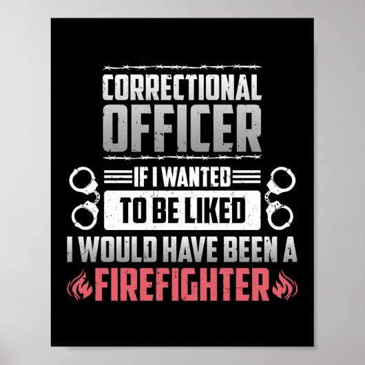 Richterbeamte, dünne Silber-Linie-Polizei Poster (Vorne)