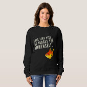 Richterfisch Sweatshirt (Vorne ganz)