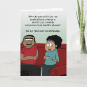 Richterin nicht - damit du nicht beurteilt werden karte (Vorderseite)