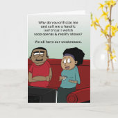 Richterin nicht - damit du nicht beurteilt werden  karte (Gelbe Blume)