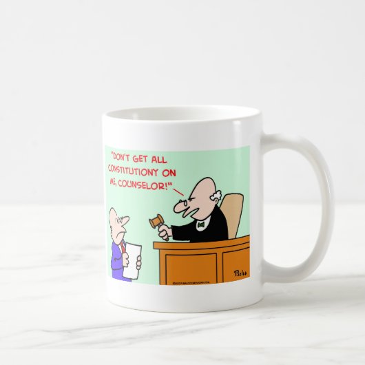 Richterkonstitution Kaffeetasse (Rechts)