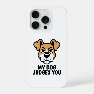 Richterlicher Hundegesicht Fette Sarkastische Zita iPhone 15 Pro Hülle