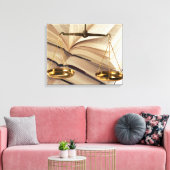 Richterskala Leinwanddruck (Insitu (Wohnzimmer))