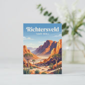 Richtersveld Südafrika Postkarte (Stehend Vorderseite)