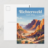 Richtersveld Südafrika Postkarte (Vorne/Hinten)