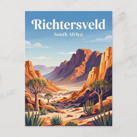 Richtersveld Südafrika Postkarte (Vorderseite)
