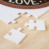 Richtet mit Liebe Logo Puzzle (Seite)
