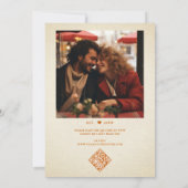 Richtig ausgewählt - Fall Pumpkin-Brautparty Einladung (Rückseite)