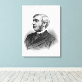 Richtig Ehrenwort George J. Goschen Leinwanddruck (Insitu (Holzboden))