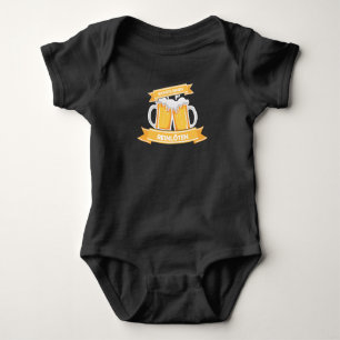 Richtig ein sauberes Drink Beer Funny Logo Baby Strampler
