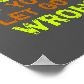 RICHTIG & FALSCH ~ Poster (Ecke)