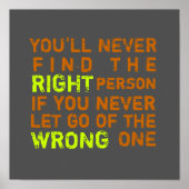 RICHTIG & FALSCH ~ Poster (Vorne)