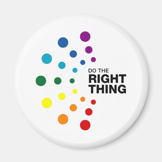 Richtig handeln (02) magnet (Vorne)