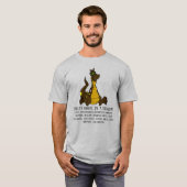 Richtig, ich bin ein Drache-T - Shirt (Vorne ganz)