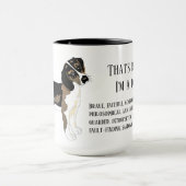 Richtig, ich bin ein Hund Tasse (Zentrum)