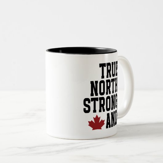 Richtig Nordstark und nicht für den Verkauf kanadi Zweifarbige Tasse (VorderseiteRechts)