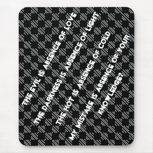 Richtig und falsch, im Satz Mousepad (Vorne)